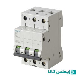 محصول: کلید مینیاتوری 50 آمپر سه پل تایپ C زیمنس کد فنی 5SL6350-7