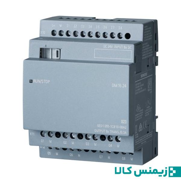 ماژول 8 ورودی 8 خروجی ترانزیستوری لوگو 8 زیمنس (LOGO8)