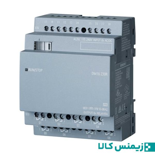 ماژول 8 ورودی 8 خروجی رله 230R لوگو 8 زیمنس (LOGO8)