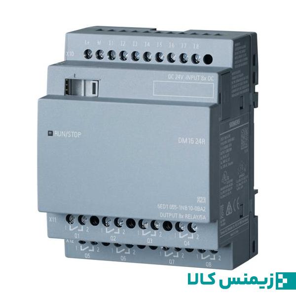 ماژول توسعه LOGO! DM16 رله ای ، کد فنی 6ED1055-1NB10-0BA2